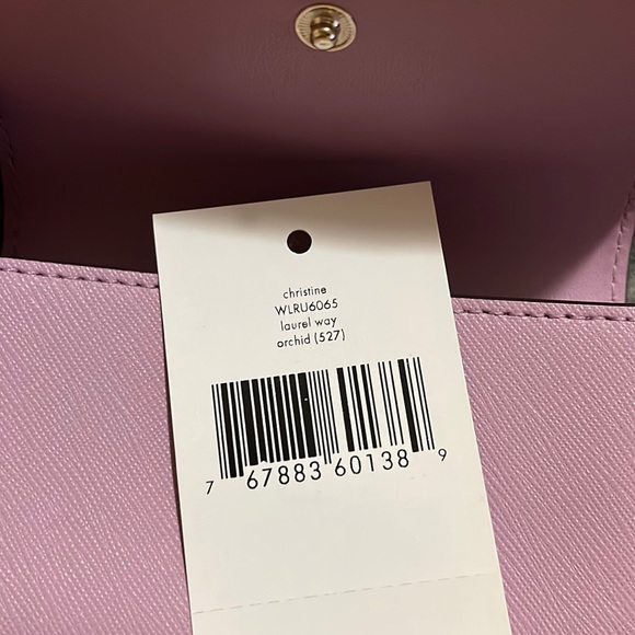 Kate Spade Laurel Way Christine Card Holder in orchid - Picture 12 of 12